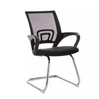 Chaise pivotante ergonomique à bas prix, chaise d'ordinateur nordique à dos bas de 200kg, chaise de bureau