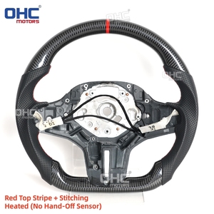 <span class=keywords><strong>Volant</strong></span> sport en fibre de carbone véritable pour <span class=keywords><strong>BMW</strong></span> M5 G30 G31 G38 G32 G11 G12 G16 M8 G06 G01 G06 G07 F90 X3M avec fonction chauffante - Stock USA - Product Image 3