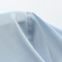 T-shirt d'été pour homme, col rond, fin, sans couture, manches courtes, 100% coton, haute élasticité, séchage rapide, anti-rides, formel, pour la course à pied