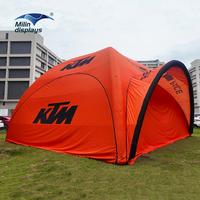 Tonnelle gonflable, tente publicitaire gonflable, abri extérieur imperméable pour événements sportifs