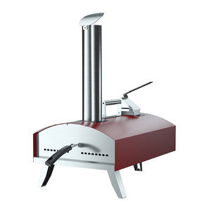 Four à Pizza Portable molletonné en bois, pour Patio et jardin, ustensile de pâtisserie avec pierre à Pizza, nouveau Design 2022 - Product Image 4