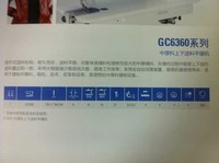 Machines à coudre en cuir sacs 6360 tête machine à coudre TYPIQUE