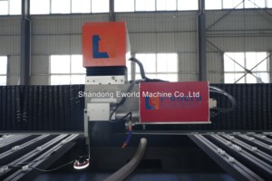 Machine de sablage laser CNC à commande PLC pour verre, haute précision, haute vitesse, élimination facile des déchets de verre, garantie de la santé des opérateurs - Product Image 5