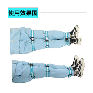 Faja Moldeadora de Piernas para Adultos, Correa de Corrección para Piernas en O o X, Equipo de Fitness para Moldear el Cuerpo, Uso Manual - Product Image 1
