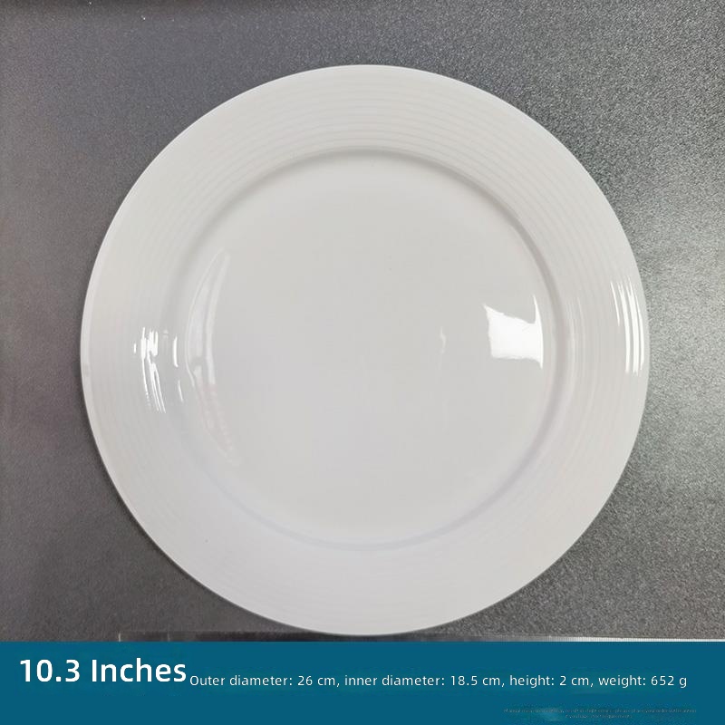 Disco blanco de 10,25 pulgadas