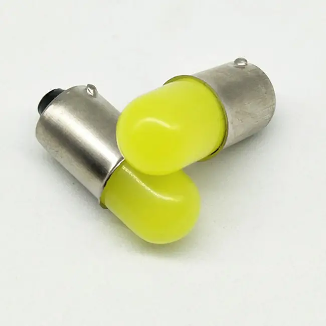 12v BA9S 3D T10 T4W City Light Hyper White Mini-Bulb for car Turn Signal Blinker Single Filament Lamp