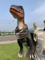 Marionnette de dinosaure personnalisée CET en matériau léger pour garderies, écoles, parcs de trampolines, attractions et spectacles