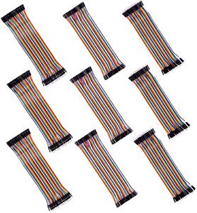 <span class=keywords><strong>Arduino</strong></span>用40ピンブレッドボードジャンパーワイヤーマルチカラーデュポンワイヤーリボンケーブルキット - Product Image 1