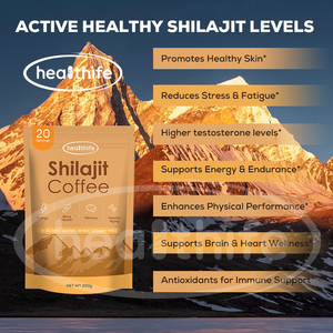 Sehat Label pribadi Himalaya murni kopi <span class=keywords><strong>Shilajit</strong></span> murni 200g/tas kopi jamur <span class=keywords><strong>Shilajit</strong></span> instan bubuk