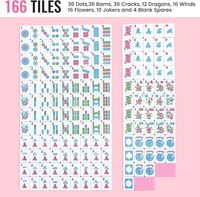 Jeu de Mahjong américain complet en résine acrylique brillante multicolore, 166 tuiles, bâtons de déplacement, tapis de mélange de cartes, sac