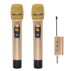 Microphone professionnel sans fil à condensateur, karaoké dynamique, professionnel, 5 cm