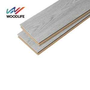 <span class=keywords><strong>Suelo</strong></span> <span class=keywords><strong>Laminado</strong></span> HDF de Roble Industrial AC5 de 10 mm, Personalizable, Resistente al Agua, con Sistema de Clic, Diseño Moderno para Sala de Estar Interior - Product Image 1