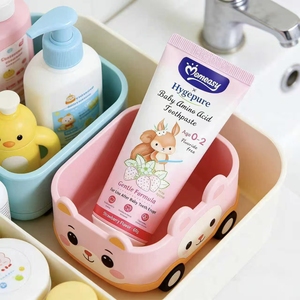 Pasta Dental de <span class=keywords><strong>Amino</strong></span>ácidos para Bebés Momeasy <span class=keywords><strong>X</strong></span> Hygepure, Sin Flúor, Sabor a Fresa, 60g, para Bebés de 0 a 2 Años - Product Image 5