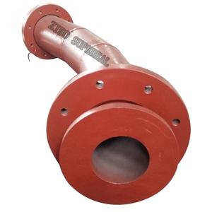 Tubo ceramico in carburo di silicio legato a reazione come rivestimento per tubo d'acciaio - Product Image 2