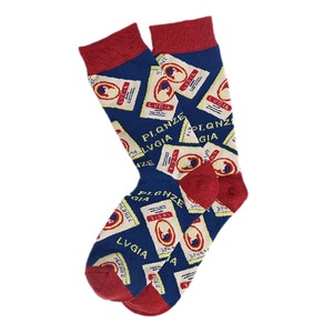 European American Custom Personalized Jacquard Mid <b>Long</b> <b>Socks</b> Retro Style Breathable <b>Long</b> Cotton Trendy <b>Socks</b> - Product Image 4