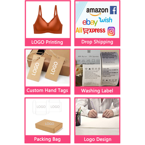 SM LXLロゴカスタム3234 36 38 ABCスモールおっぱいコンフォートワンピースアイスシルクゼリーストリップ通気性女性用女性用ブラ - Product Image 6