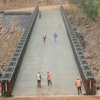 Proveedor confiable: Puentes Bailey de acero prefabricados de alto rendimiento