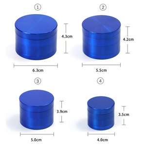 Máy xay thuốc lá bán buôn trực tiếp từ nhà máy 40mm 50mm 55mm 63mm, bán chạy, in logo tùy chỉnh, vật tư cửa hàng thuốc lá, máy xay thảo mộc - Product Image 5