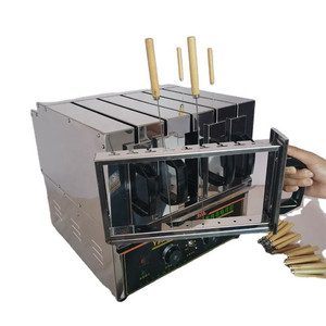 Máquina Eléctrica para Asar Kebab con Múltiples Cajones, Horno para Asar Carne de Cordero y Pollo en Brochetas - Product Image 1