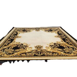 <span class=keywords><strong>Tappeto</strong></span> di Lusso in Misto Lana e <span class=keywords><strong>Viscosa</strong></span>, a Pelo Lungo, Fatto a Mano, Antimicrobico, Adatto agli Animali Domestici, Reversibile e Antiscivolo - Product Image 1