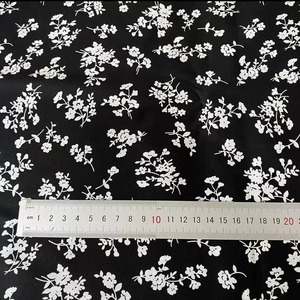 Beautiful Floral Design Classic Style Cheap Price High Quality Ready Goods Cotton <strong>Fabric</strong> for Clothing Home Textile Women Dress