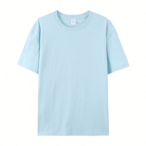 Design Wholesale Men's 100% Cotton T-<b>Shirts</b> Custom Logo Print Long Plain Tee <b>Shirt</b> Custom Logo Print Blank Factory Price US Size - Product Image 3