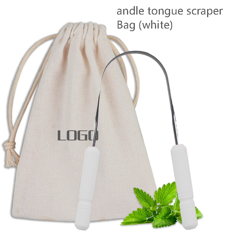 กระเป๋าผ้าฝ้ายสีขาว