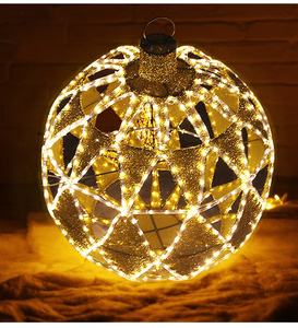 Lampu Natal Luar Ruangan Besar LED Bentuk Bola untuk Dekorasi Pusat Perbelanjaan, Jalan, Hotel, dan Taman - Product Image 6