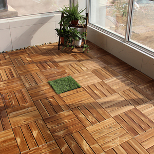 Baldosas de terraza entrelazadas para interiores, duraderas e impermeables, baldosas de patio para exteriores, baldosas de terraza DIY - Product Image 4
