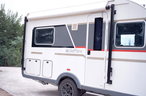 Toldo Retráctil Manual de Lujo para Caravana, de Aleación de Aluminio, Impermeable, Protección Solar, Duradero, para Acampar al Aire Libre, para Autocaravana - Product Image 6