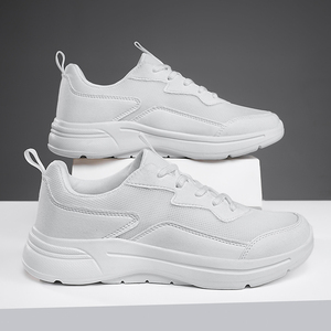 US 13 14 EU 47 48 Blank <strong>White</strong> Black Sports Sneakers for Men Daily Exercise Casual Walking <strong>Gym</strong> Workouts Athletic Running <strong>Shoes</strong> - Product Image 6