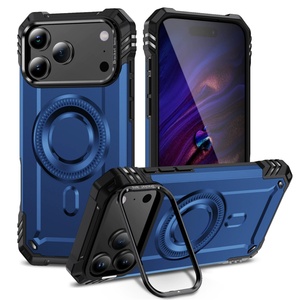 Funda Magnética Giratoria 360° para iPhone 17 Pro Max 16 15 14 13 12, Resistente a Impactos con Soporte - Product Image 3