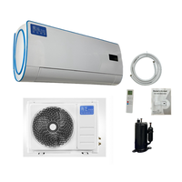 Climatiseur mural intelligent personnalisé OEM ODM de haute qualité avec prise US 115V, à compression variable R32, classe d'efficacité énergétique A+++, pour économie d'énergie