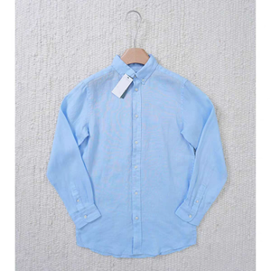 <span class=keywords><strong>Camisa</strong></span> de Lino y Algodón <span class=keywords><strong>para</strong></span> <span class=keywords><strong>Hombre</strong></span>, Nueva Colección 2026, con Logotipo de Marca Personalizado, Manga Larga, <span class=keywords><strong>Blanca</strong></span>, Abotonada, Estilo Casual, Talla Personalizada OEM - Product Image 6