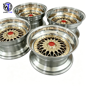 Jantes forgées en trois parties 5X120 5X130 Rines 4X100 5X112 Classic Jante Custom 2 3 Piece Wheel pour BMW <span class=keywords><strong>TT</strong></span> <span class=keywords><strong>RS</strong></span> Lamborghini Porsche - Product Image 2