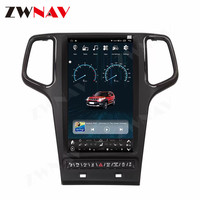 ZWNAV 7862 13,6 "Android 14,0 pantalla Vertical navegación Gps de coche para Jeep Grand Cherokee 2014 - 2020 Tesla Radio Multimedia Play