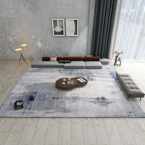 Tapis salon lumière luxe minimaliste gris nordique avancé moderne tapis de table tapis de <span class=keywords><strong>chambre</strong></span> - Product Image 6