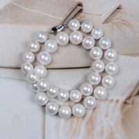 Collier de perles de culture d'eau douce blanches de qualité AAAA, style bohème, haute brillance, pour usage quotidien et revendeurs, par China Edison