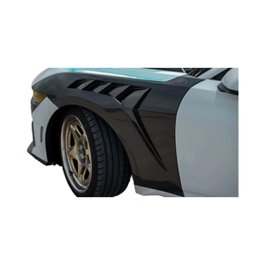 Nouveau kit carrosserie avec ailes perforées en fibre de carbone pour Ford Mustang GTD Style Upgrade Condition New - Product Image 1