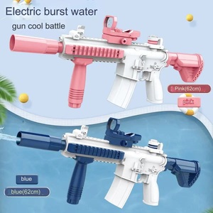 SY été extérieur M416 entièrement automatique tir électrique <span class=keywords><strong>pistolet</strong></span> à <span class=keywords><strong>eau</strong></span> jouet Blaster éclairage Simulation flamme avec matière plastique - Product Image 3