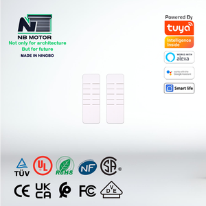 NB MOTOR <span class=keywords><strong>Moteur</strong></span> de rideau 2 canaux Rf Télécommande sans fil 433Mhz Interrupteur de télécommande - Product Image 1