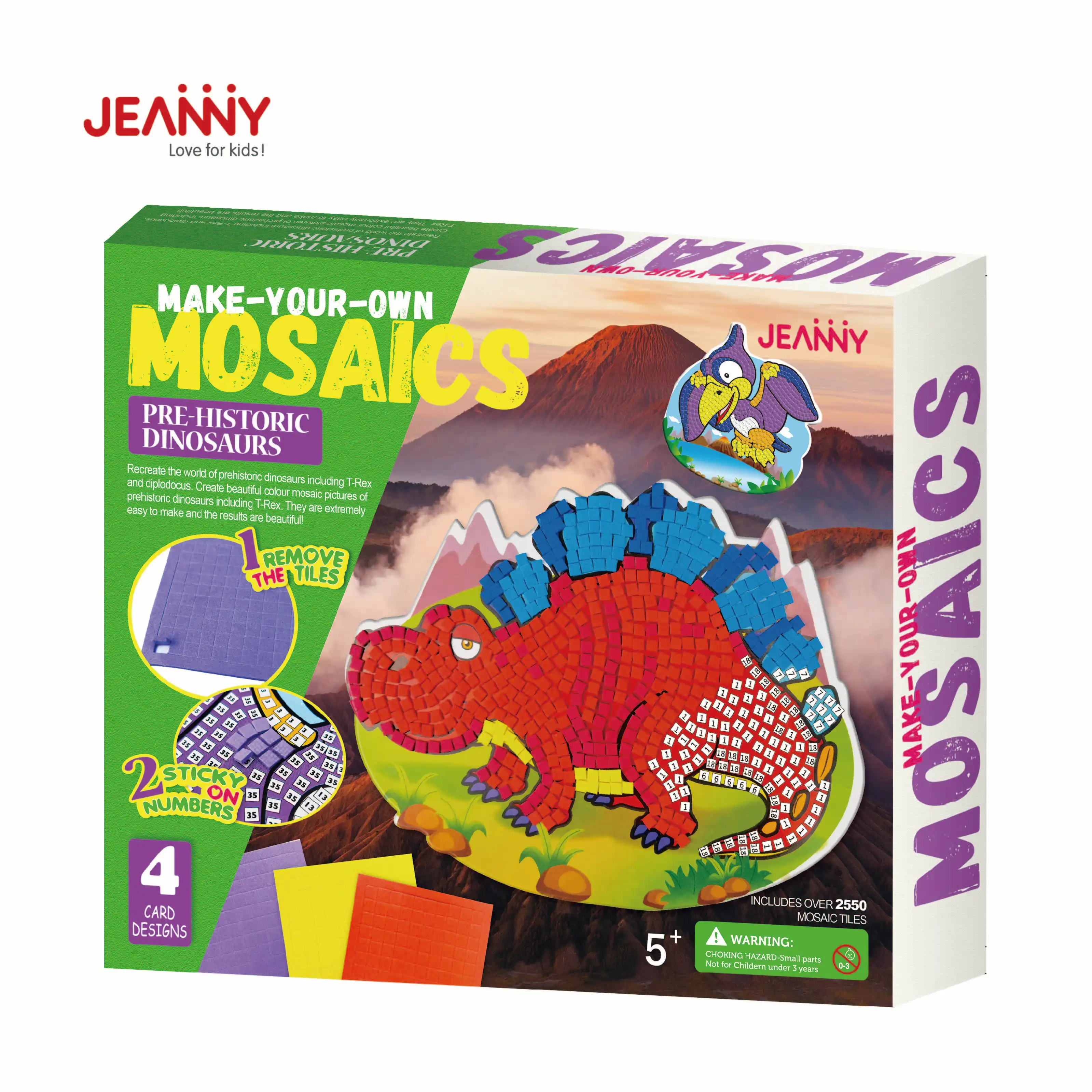 Creativo educativos hechos a mano para la decoración de juguetes de preescolar de espuma EVA 3D mosaico adhesivo DIY Kit de arte para niños
