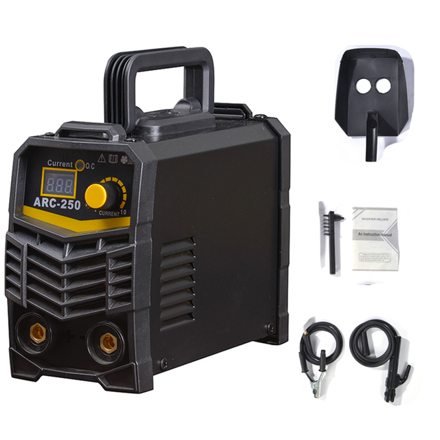 Portable Welding Machine Ac Igbt Stick Mma 110V Circuit Board 250A Manual Arc Inverter Welder