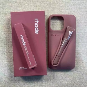 Coque de téléphone populaire Hayley avec porte-rouge à lèvres intégré pour <span class=keywords><strong>iPhone</strong></span> 11 12 <span class=keywords><strong>13</strong></span> 14 15 16 17 <span class=keywords><strong>Pro</strong></span> <span class=keywords><strong>Max</strong></span> 17Air, accessoires de téléphone en silicone - Product Image 4