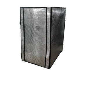 <span class=keywords><strong>Couverture</strong></span> de papier bulle imperméable à l'eau double face en aluminium réfléchissant thermiquement couvercle de palette isolant à bulles pour le stockage à froid - Product Image 5