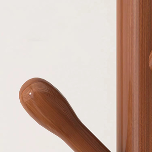 Vendita calda appendiabiti con 8 ganci <span class=keywords><strong>per</strong></span> vestiti cappotti <span class=keywords><strong>gonne</strong></span> borse autoportanti in legno appendiabiti JY-CR001 - Product Image 6