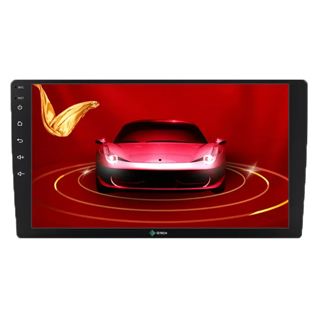 Novo 9/10. Kit multimídia automotivo touchscreen hd, 2din, android, rádio, bluetooth, fm, sem fio, carplay, mp5 player