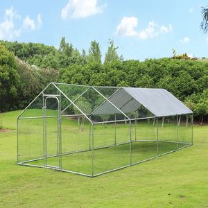 Gallinero Móvil Personalizable para Exteriores Bangke, Jaula Grande Prefabricada para Gallinas, Estructura de Acero Galvanizado, Gallineros en <span class=keywords><strong>Venta</strong></span> en Línea - Product Image 5