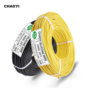 Yüksek Sıcaklık 600V 200 ℃   16awg 18awg 20awg 22awg 24awg 26awg Esnek Silikon Kaplı Kalaylı Bakır Kablo Elektrik Teli - Product Image 6