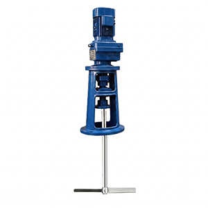 Mélangeur vertical automatique à pales en acier inoxydable SUS316L/SUS304/<span class=keywords><strong>Ti</strong></span> pour le traitement des liquides chimiques dans les réservoirs de réaction - Product Image 1